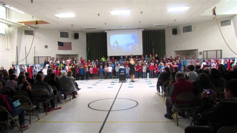 Northlake Elementary Veterans We Celebrate America 2013 Youtube