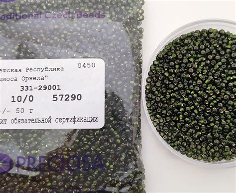 Preciosa бисер 10/0 57290 – купить в Biser.az - магазин товаров для ...