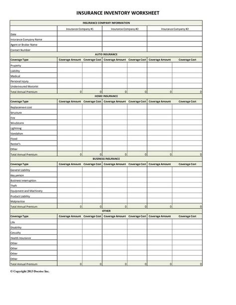 House Inventory Spreadsheet with Household Inventory Spreadsheet As ...