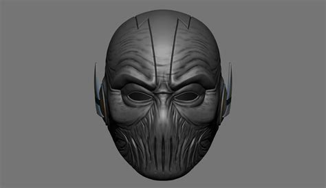 Zoom Flash Mask Hunter Zolomon Cosplay 3d Print Model By Blackstar90