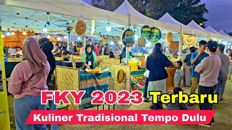 Fky Di Kulon Progo Yogyakarta Ada Kuliner Tempo Dulu Dan