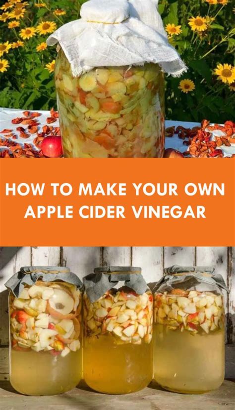 How To Make Your Own Apple Cider Vinegar