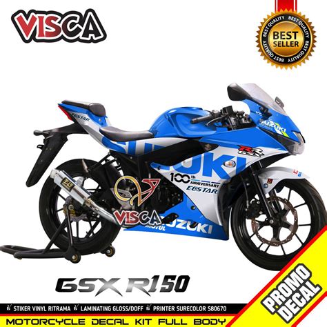 Jual Decal Gsx R150 Full Body Stiker Gsx R150 Full Body Decal Gsx 150