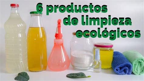 6 PRODUCTOS DE LIMPIEZA para la casa ecológicos sin toxicos DIY