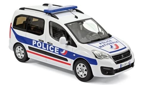 Modellino In Miniatura Peugeot Partner Norev Gendarmerie Equipe