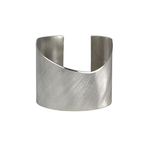 Plexus Silver Cuff Bracelet - Sterling Silver - MARIA DORAI RAJ