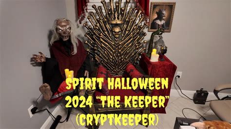 Spirit Halloween The Keeper Cryptkeeper Halloween Animatronic