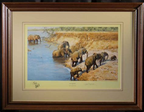 David Shepherd Signed Limited Edition Prints Crossing Paintings