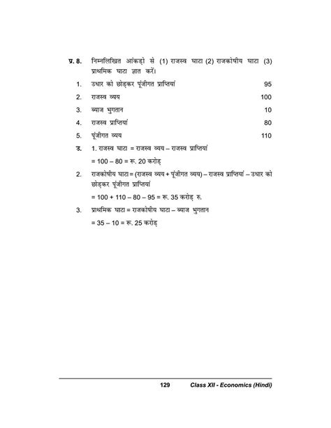 Government Budget And The Economy Class Notes Pdf