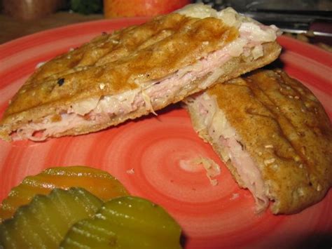 Farmhouse Ham Cheese And Sauerkraut Sandwiches Recipe Recipe Recipes Sauerkraut