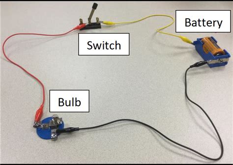 Label The Devices In The Circuit Diagram Bulb Switch Batter