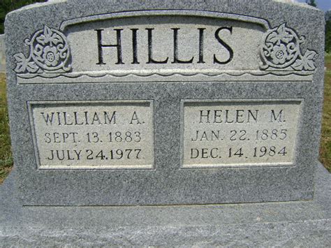 William Alfred Hillis Find A Grave Memorial