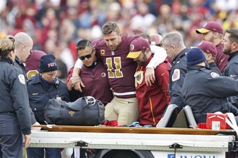 Alex Smith Injury Washington Redskins Qb Suffers Horrific Broken Leg