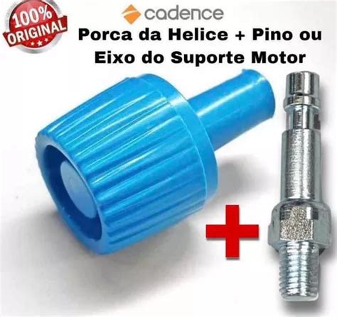 Kit Pino Branco Porca H Lice Azul Ventilador Cadence