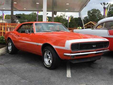 Used 1967 Chevrolet Camaro Rsss396 Rotisserie Restored Hugger Orange