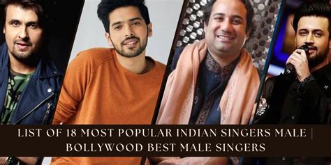 List of 18 Most Popular Indian Singers Male | Shuru