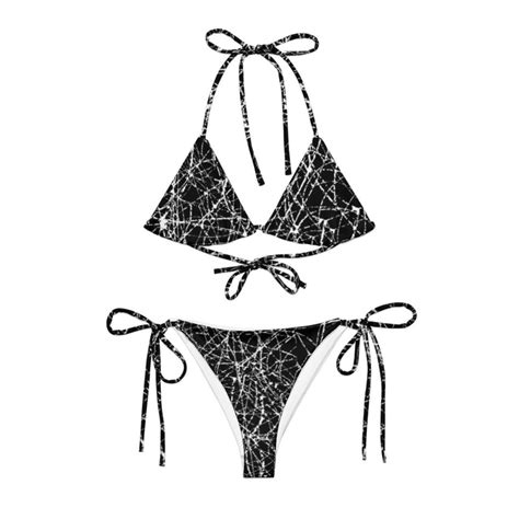 Spider Web Bug Bikini Goth Spider Bikini Etsy