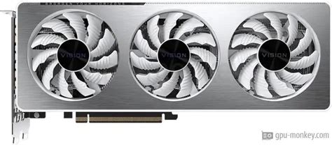 GIGABYTE GeForce RTX 3060 Vision OC 12G (rev. 2.0) LHR Graphics Card ...