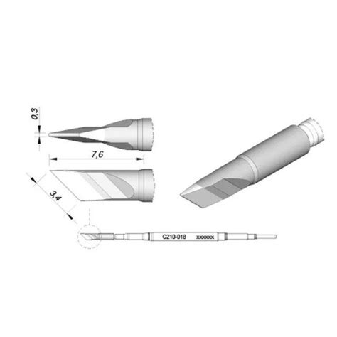 JBC C210-018 Soldering Tips (ori) – CME Distribution Sdn Bhd