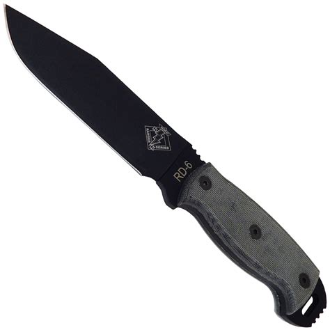 Okc Rd 6 Survival Plain Edge Fixed Blade Knife Golden Plaza