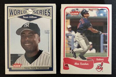 Fleer Tradition Baseball Cards Singles You Pick Ebay