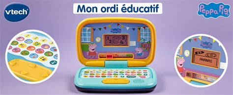 Vtech Peppa Pig Mon Ordi Ducatif Ordinateur Enfant Avec Cran