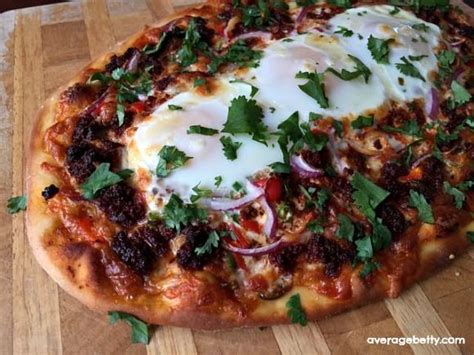 BRINNER Chorizo And Eggs Pizza Recipe Average Betty Egg Pizza