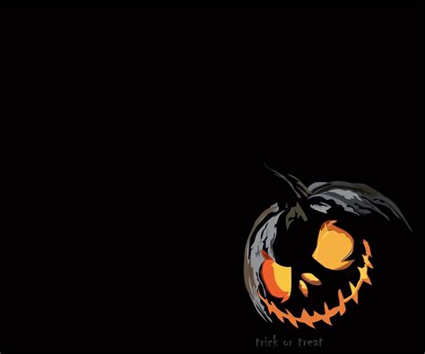 Halloween background. Spooky pumpkin with black color and dark forest. Halloween design with ...