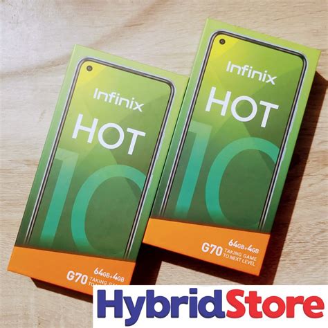 Jual Infinix Hot 10 Hot 9 4 64 4GB 128GB Garansi Resmi Shopee Indonesia
