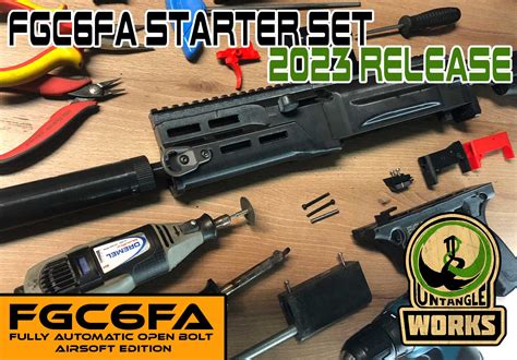 FGC 6FA MKI MKII Full Auto Semi Auto Open Bolt Starter Kit GBB