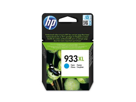 HP CN054AE 933XL High Yield Cyan Ink Cartridge Tech Co Za