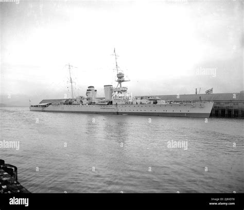 Hms Raleigh At Pier D Vancouver Ca 1921 Stock Photo Alamy