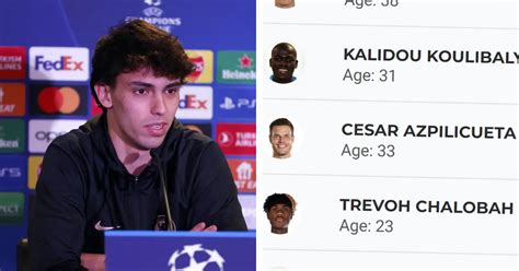 I Knew Who He Was Joao Felix Reveals Chelsea Player Who Surprised