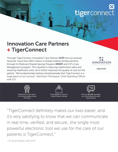 Innovation Care Partners Case Study Tigerconnect