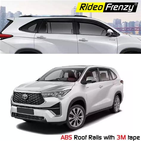 Buy Innova Hycross Roof Rails Black Silver Online 2999 Rideofrenzy