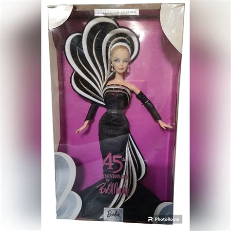 Mattel Toys 203 45th Anniversary Barbie Doll By Bob Mackie Poshmark