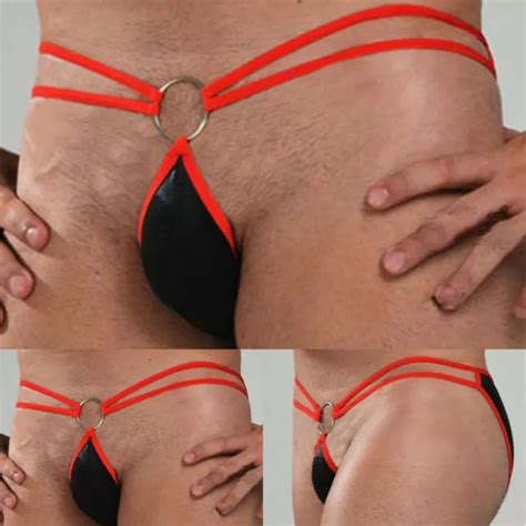 Sous V Tements Sexy Homme Sissy String Extensible Bikini Malles Cale