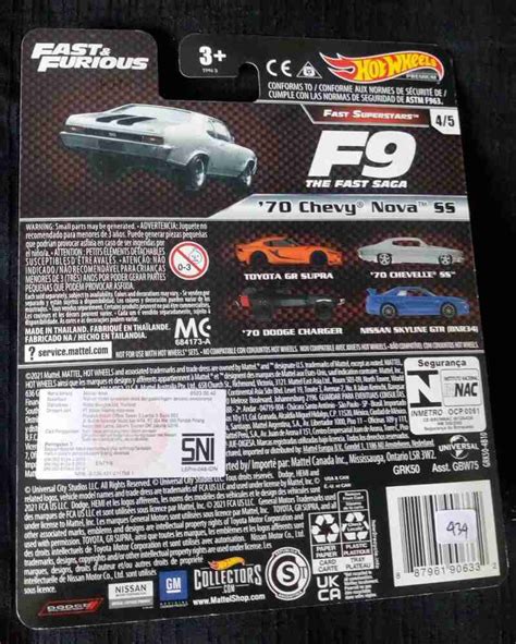 Jual Hot Wheels Chevy Nova Ss Fast Furious Silver Di Seller Royaleksander Manggarai