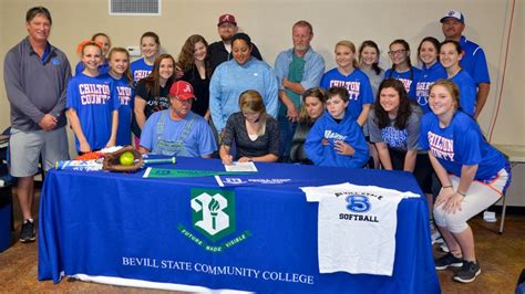 Phillips Signs With Bevill State The Clanton Advertiser The Clanton