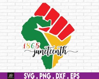 Celebrate 1865 Juneteenth Svg Freedom Day BLM Svg Equality Rights