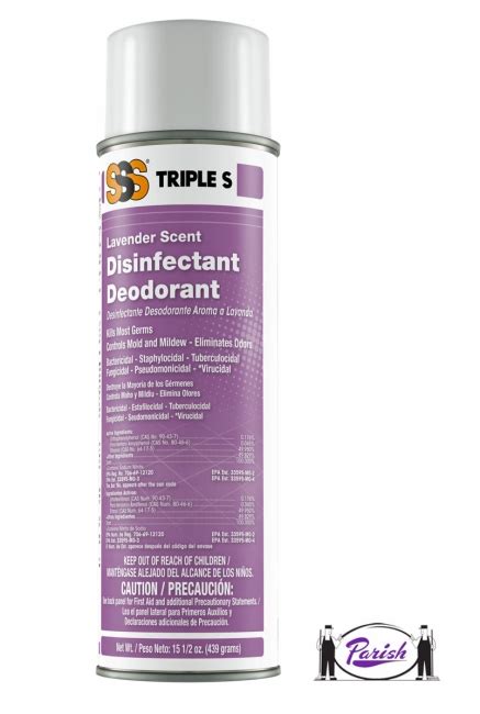 Disinfectant / Deodorizer Spray (aerosol) - Parish Supply