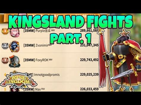 3035 KVK 3 KINGSLAND FIGHTS RISE OF KINGDOMS YouTube