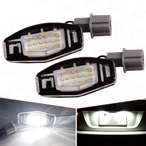 Aliexpress Buy Pcs Led License Plate Lights Number Lamp For