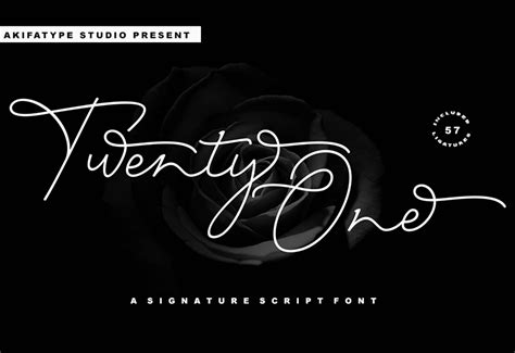 Download Twenty One Handwritten Font