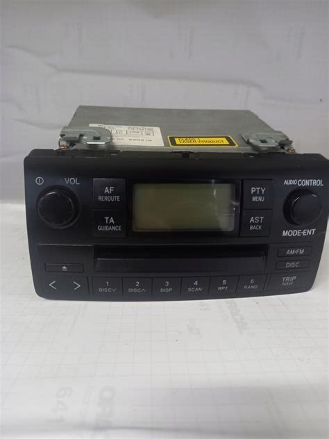 TOYOTA COROLLA E12 RADIO RADIOODTWARZACZ EU 13359382236 Oficjalne