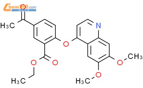 666730 04 7 Benzoic Acid 5 Acetyl 2 6 7 Dimethoxy 4 Quinolinyl Oxy