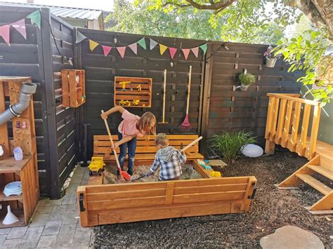 Sandkasten Aus Paletten Bauen Sandkiste Diy Anleitung