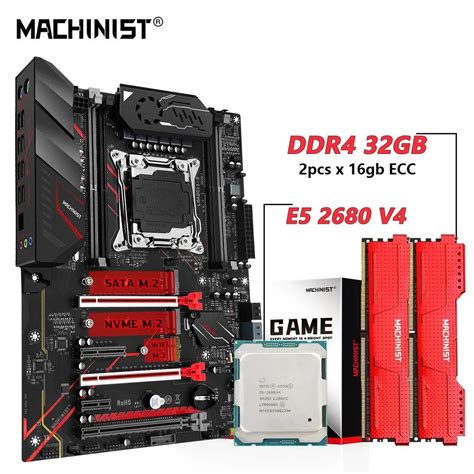 Материнская плата MACHINIST MACHINIST X99 E5 MR9A PRO MAX купить по ...