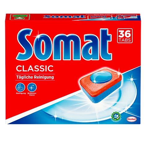 Tablettes pour lave vaisselle Classic Somat 1 Classiv dégraissant