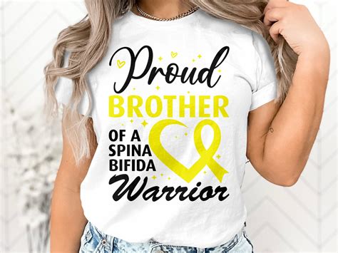 Spina Bifida Awareness Svg Png Proud Brother Of A Spina Etsy